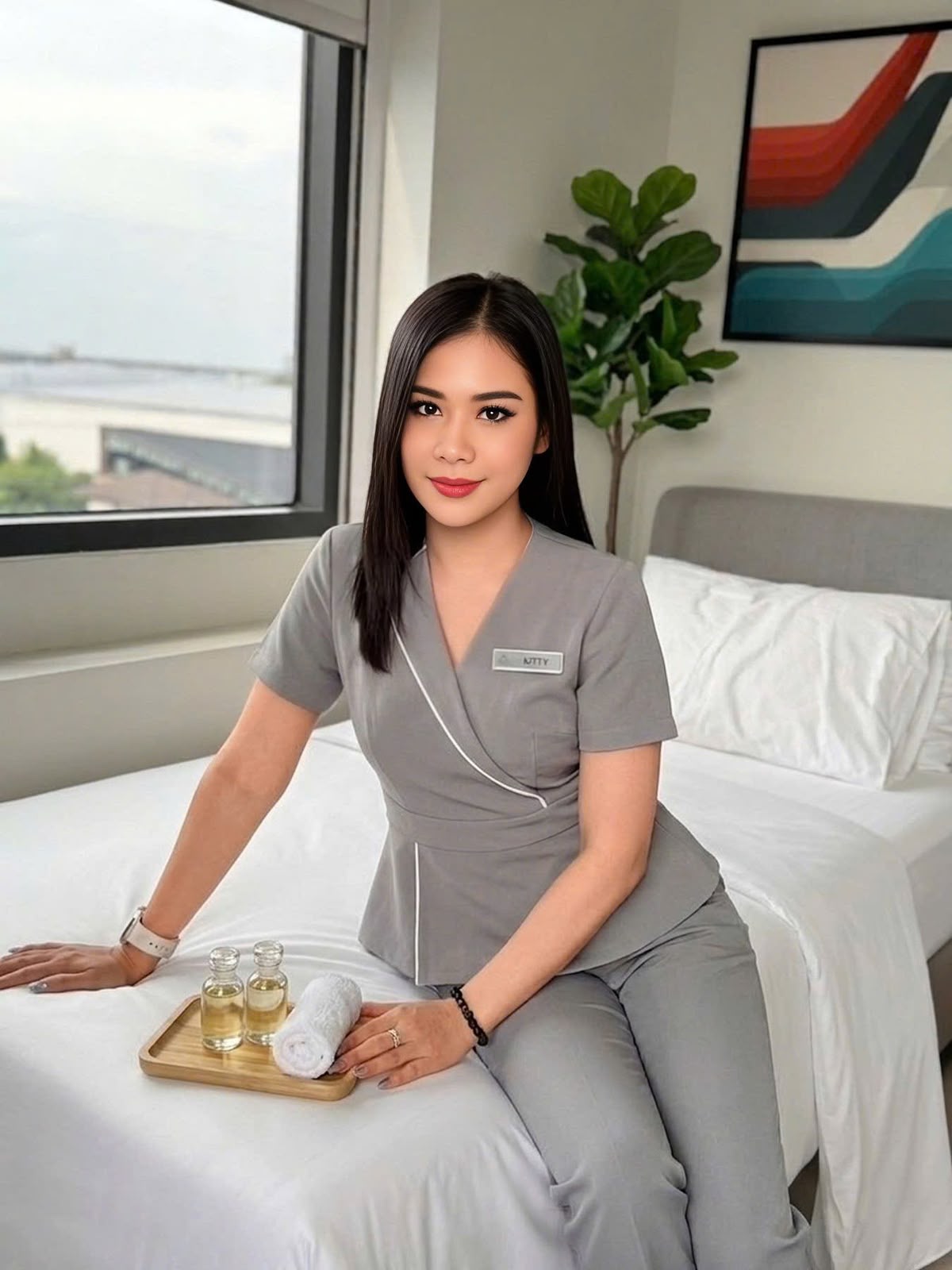 Professional massage therapist in luxury Juffair hotel suite - 24/7 massage in Juffair Bahrain